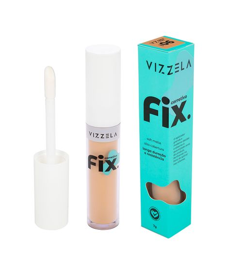 corretivo líquido fix vizzela cor 06 7g