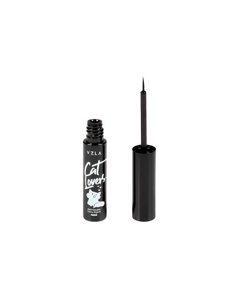 delineador preto cat lovers vizzela