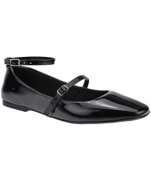 Sapatilha Feminina Boneca Loafer Mocassim Confortável Casual Preto