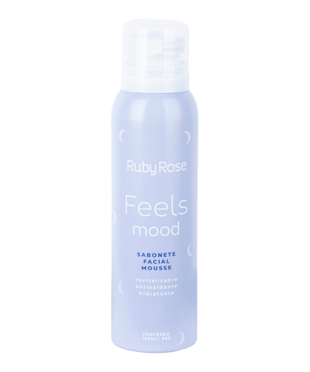 sabonete facial mousse feels mood ruby rose