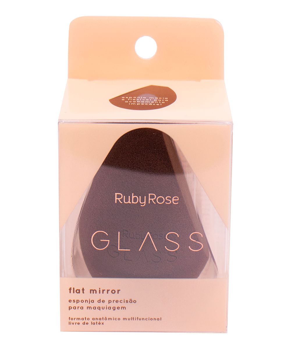 esponja glass ruby rose