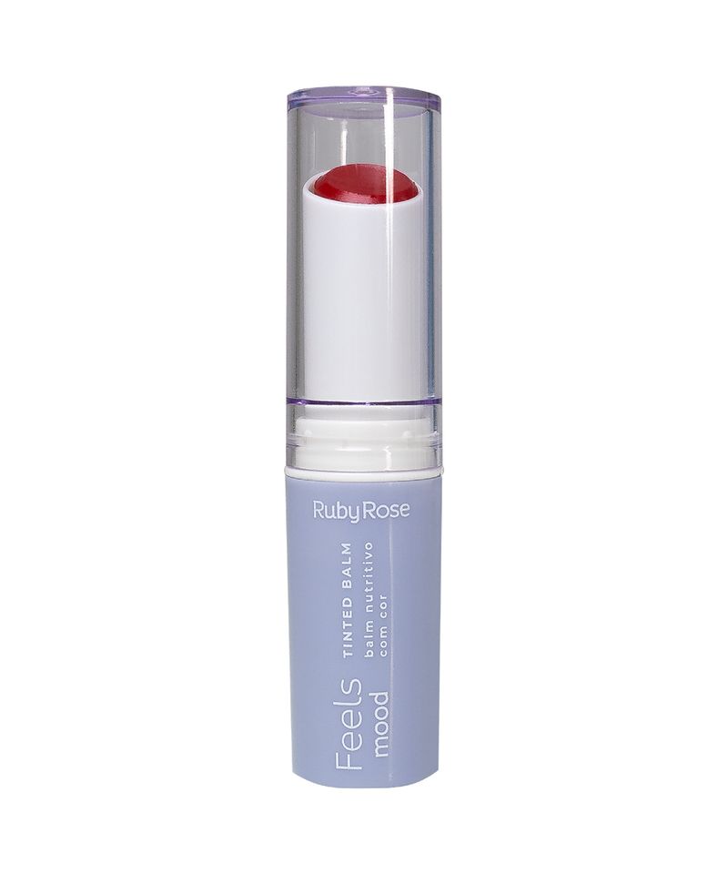 tinted balm feels mood ruby rose red