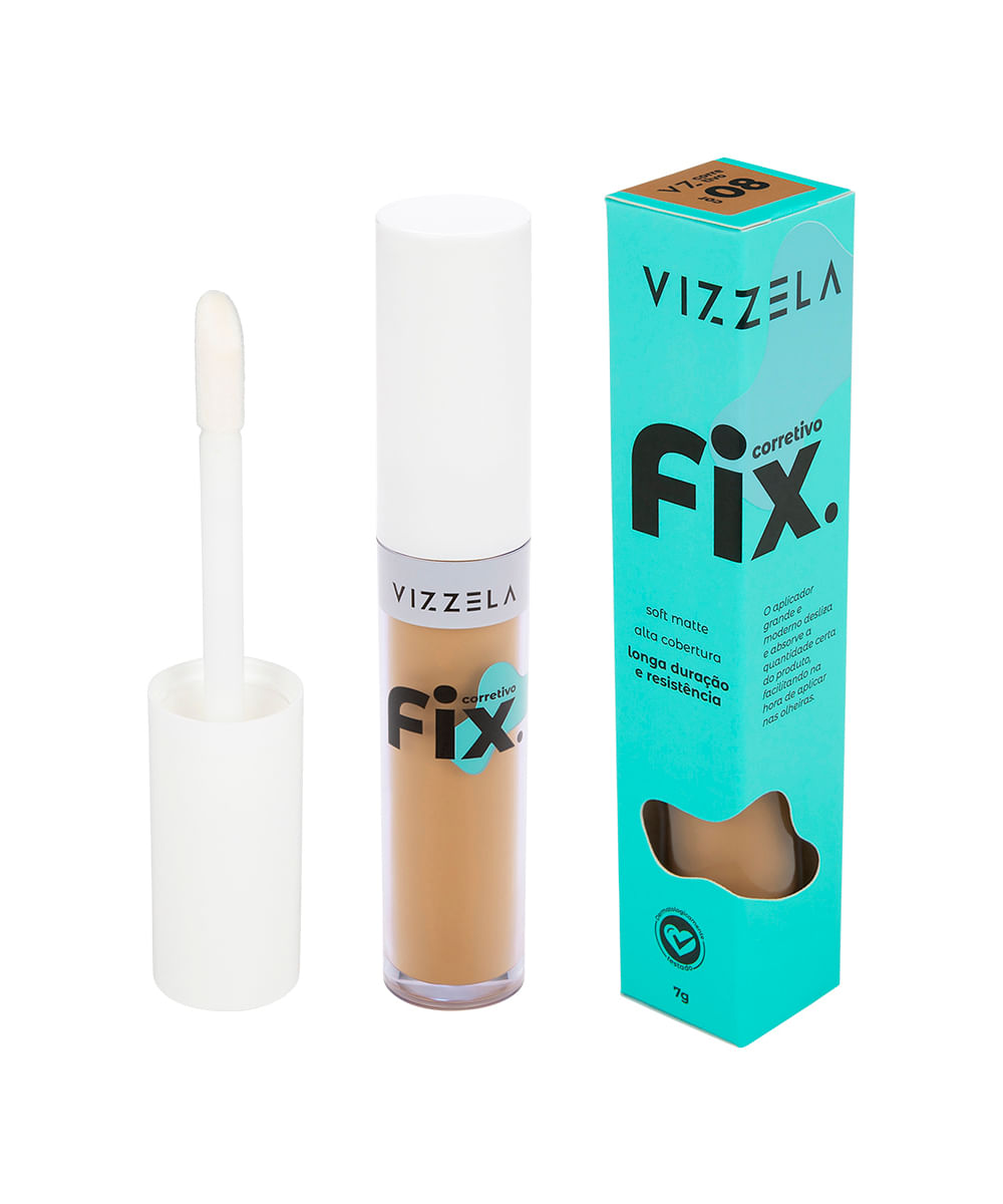 corretivo líquido fix vizzela 08