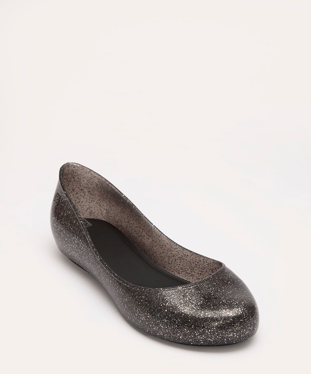 sapatilha zaxy com glitter preto