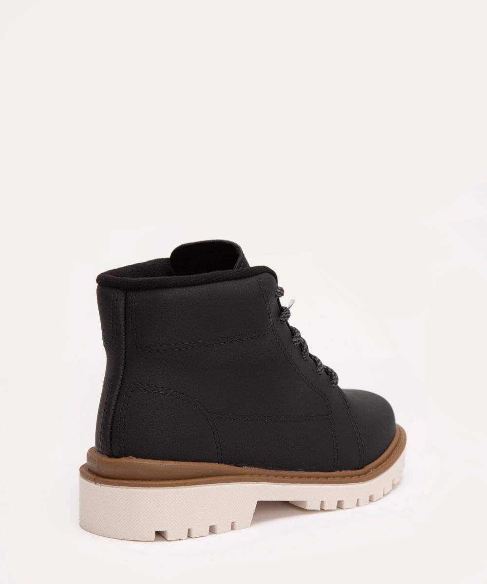 bota infantil molekinho preto