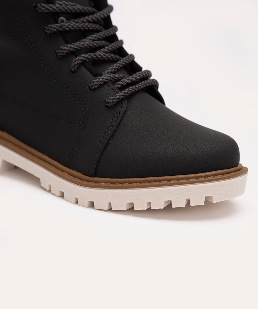 bota infantil molekinho preto
