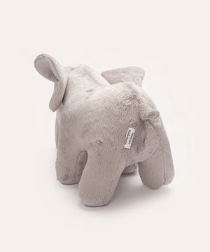 elefante de pelúcia cinza