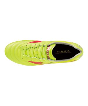 Chuteira de Campo Masculina Mizuno Morelia II Elite Amarelo