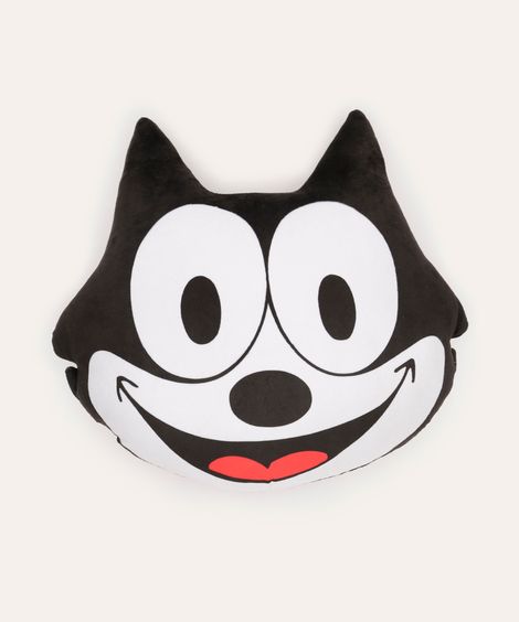 almofada gato felix preta
