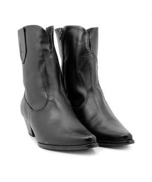 Bota Usaflex Salto Bloco Feminina