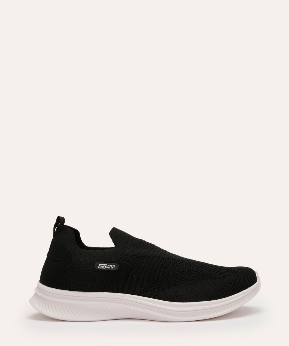 tênis knit gaspea actvitta preto