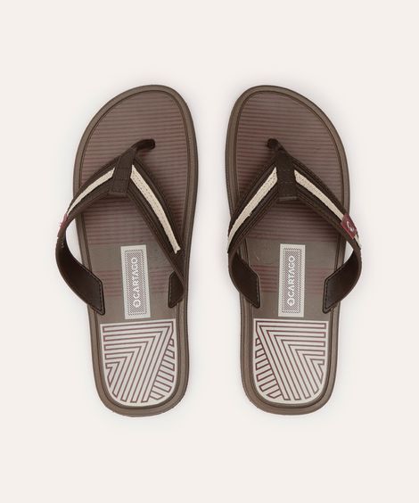chinelo maiorca cartago bege