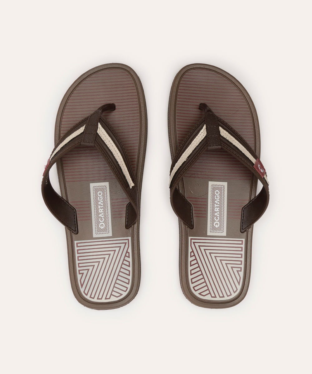 chinelo maiorca cartago bege