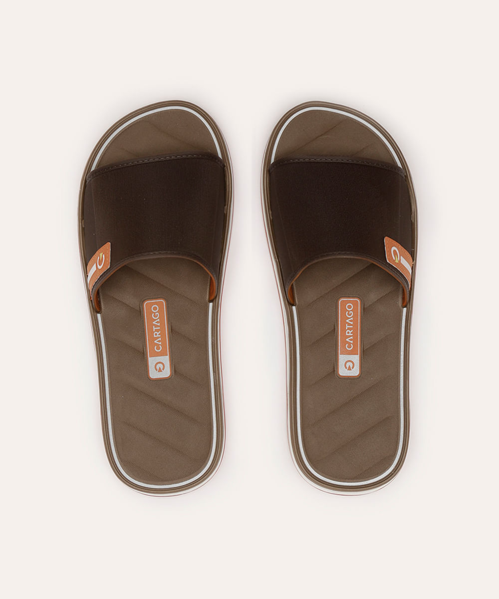 chinelo sport malaga cartago marrom