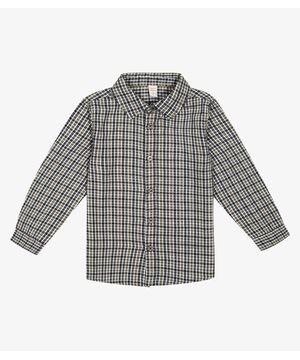 Camisa Infantil Masculina Xadrez Trick Nick Verde