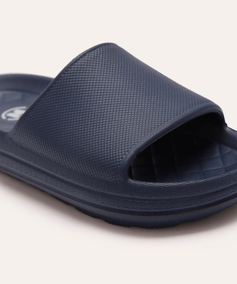 chinelo nuvem infantil gaspea azul marinho