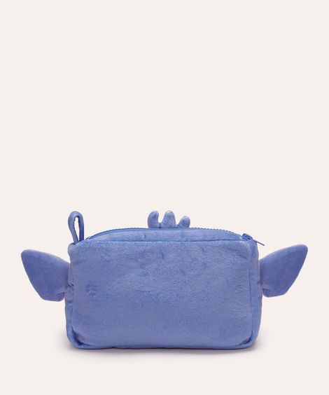 nécessaire de pelúcia stitch azul