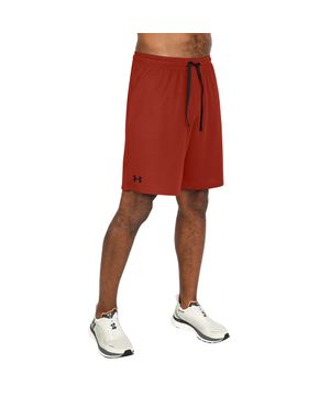 Shorts de Treino Masculino Under Armour Tech Mesh Vermelho