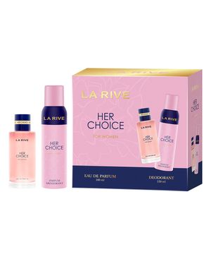 kit la rive her choice edt + desdorante