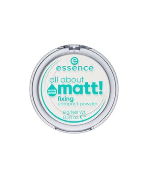 Essence All About Matt Waterproof Pó Compacto Translúcido Á Prova D´Água 9g