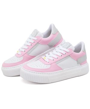 Tênis Sapatênis Feminino Sneacker DUBUY 029FG Rosa