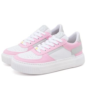 Tênis Sapatênis Feminino Sneacker DUBUY 029FG Rosa