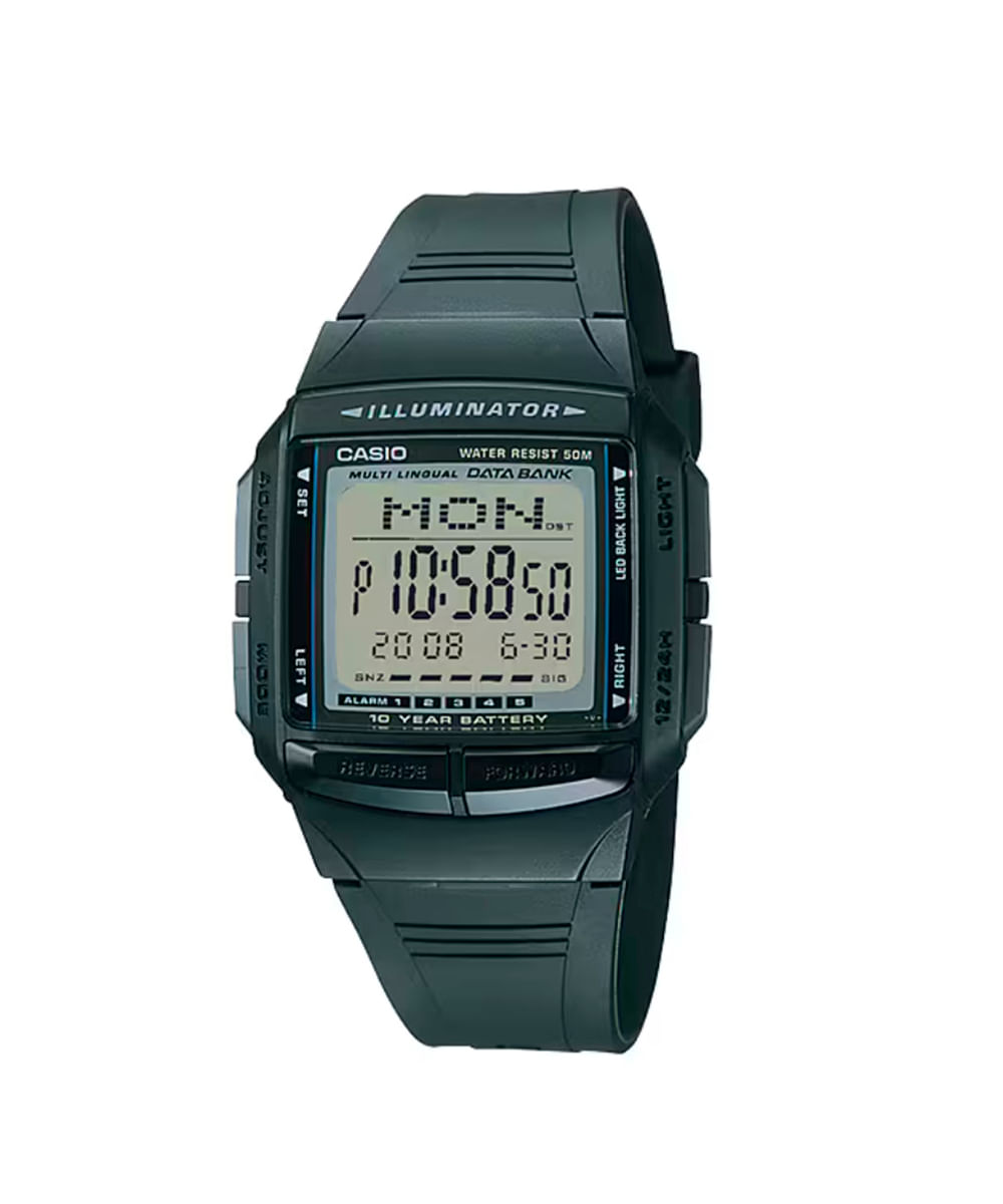relógio casio digital DB-36-1AVDF preto
