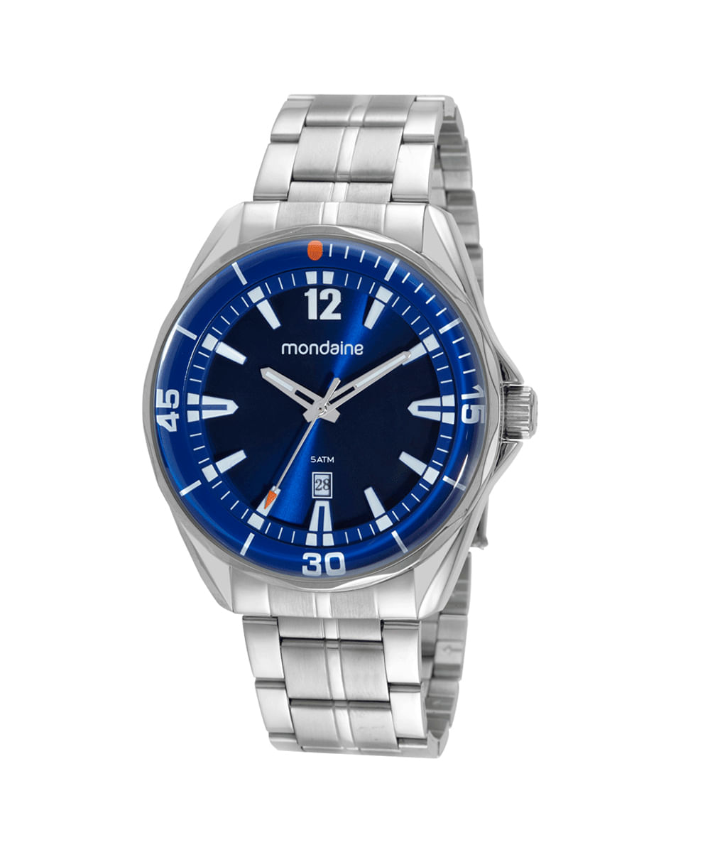 relógio mondaine analógico 32384G0MVNE2 prateado