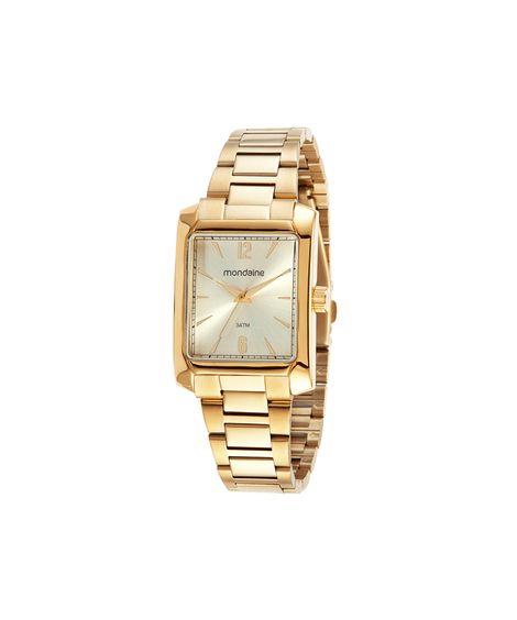 relógio mondaine analógico 32417LPMVDE1KF dourado