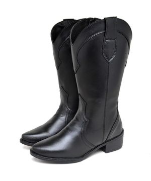 Bota Country Feminina DUBUY 1703FG Preto