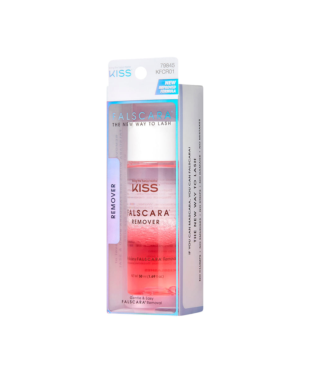 kiss falscara remover pink 50ml