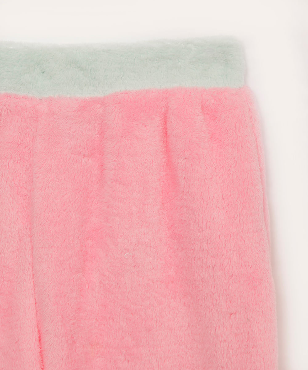 pijama de pelúcia infantil patrulha canina rosa