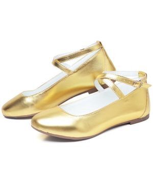 Sapatilha Bailarina Feminina DUBUY 3002FG Dourado