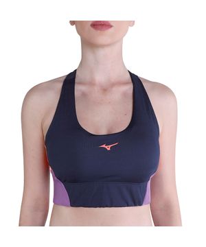 Top de Treino Feminino Mizuno Soul Fit Azul