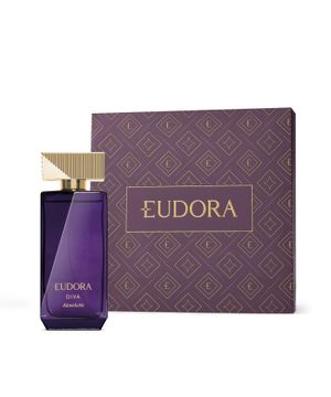 Combo Presente Dia das Mães Eudora Diva Absoluta Desodorante Colônia 100ml Caixa Presenteável