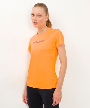 camiseta you will make it esportiva ace laranja