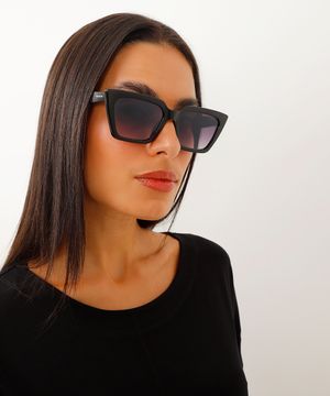 óculos de sol quadrado triton preto
