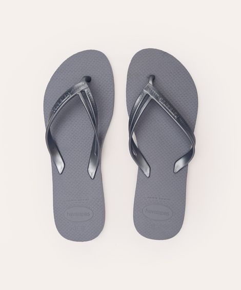 chinelo havaianas elegance azul