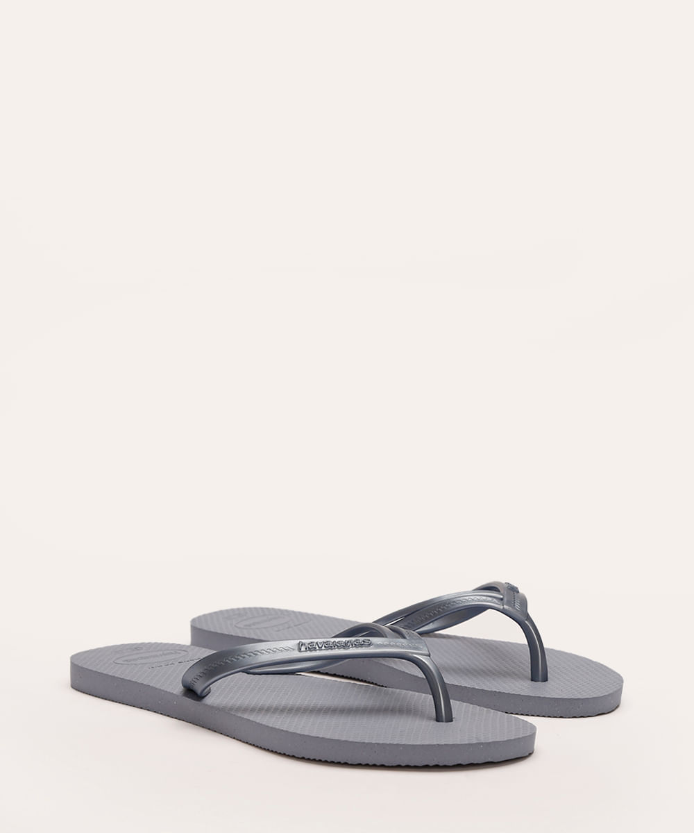 chinelo havaianas elegance azul