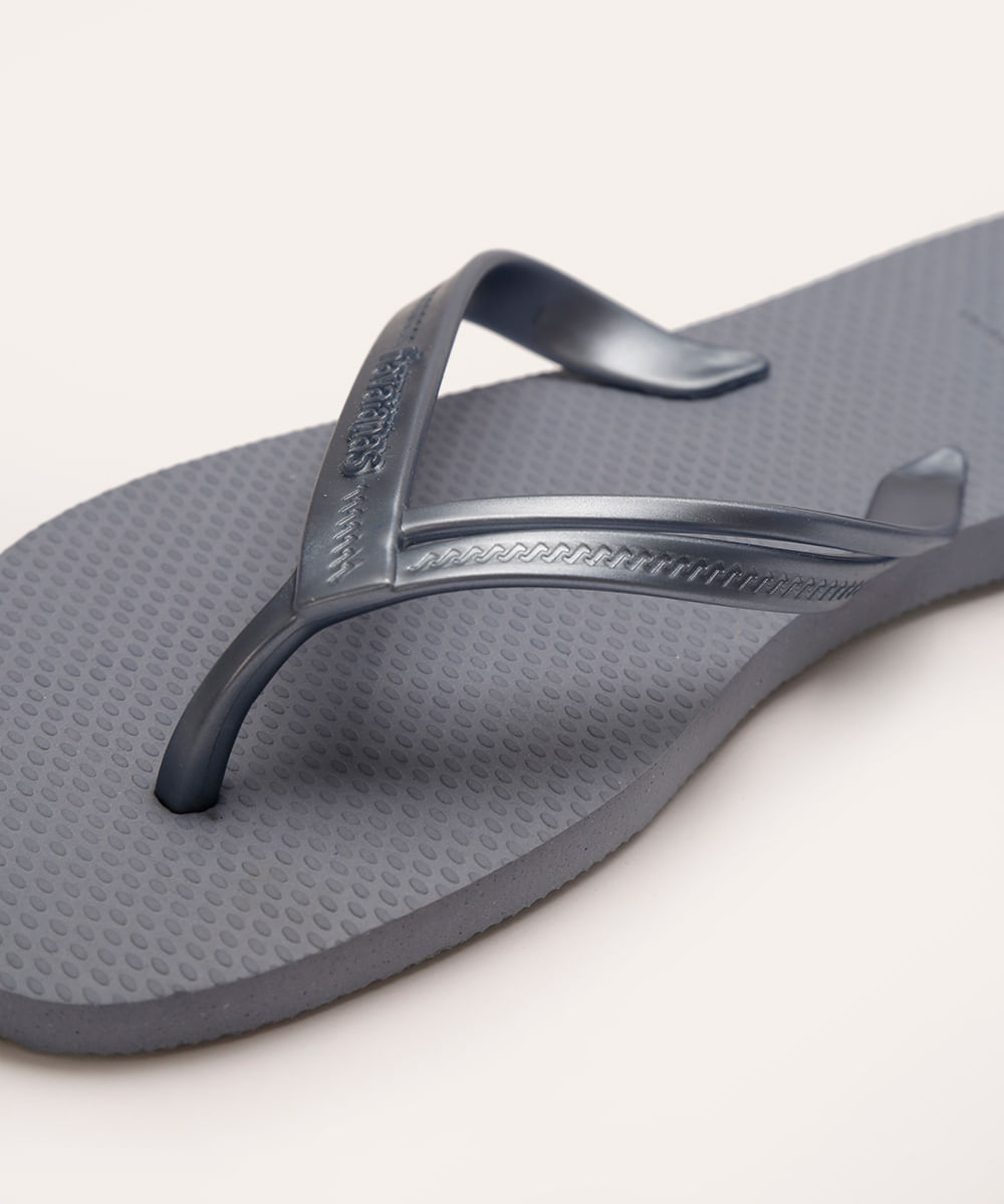 chinelo havaianas elegance azul