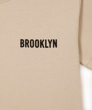 conjunto de moletom infantil brooklyn bege