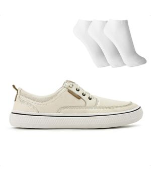 Democrata Denim Fender Masculino + 3 Pares de Meias