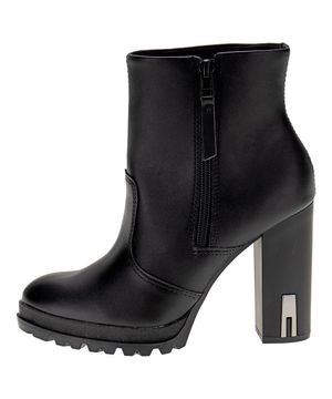 Bota Feminina Cano Baixo Ramarim 2360101 PRETO