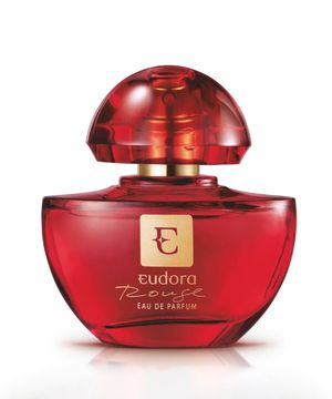 kit presente eudora rouge eau de parfum 35ml + creme hidratante corporal 100ml