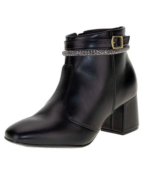 Bota Feminina Cano Baixo Beira Rio 9076107 PRETO