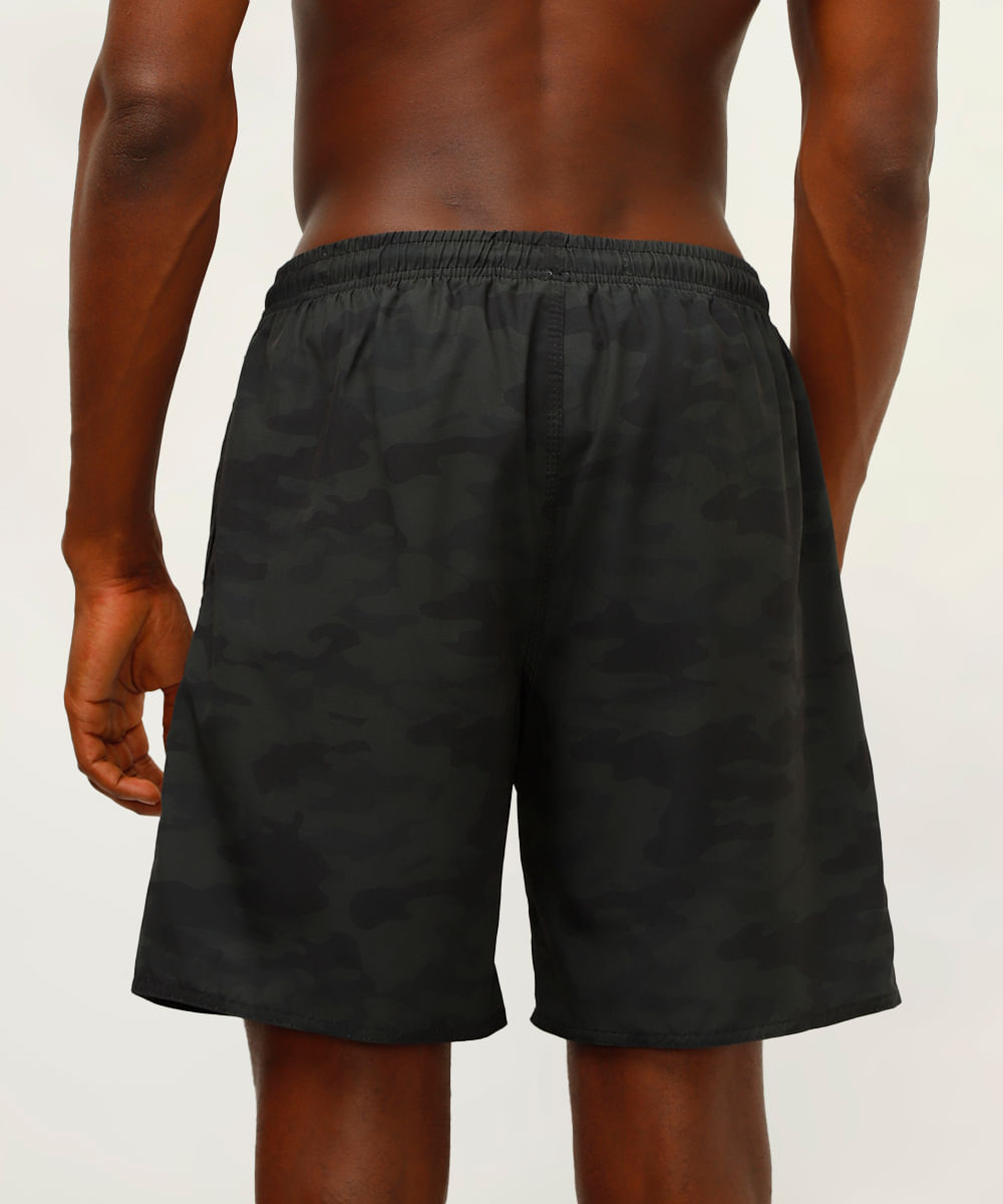 bermuda camuflada esportiva ace verde