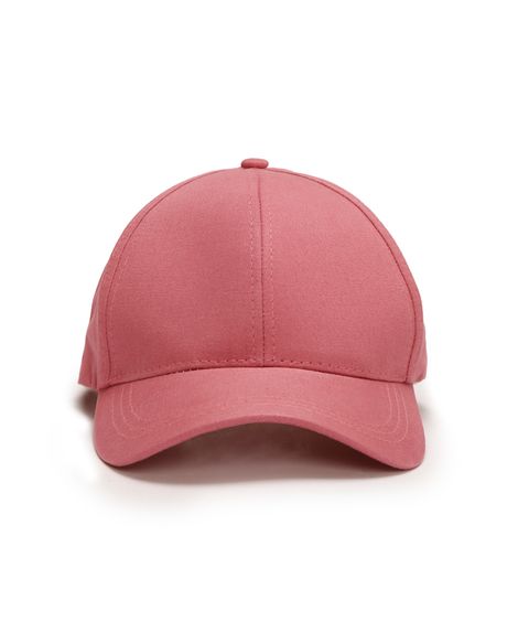 boné de sarja aba curva bege médio - rosa claro