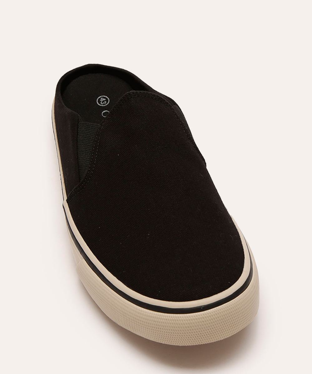 mule slip on oneself preto