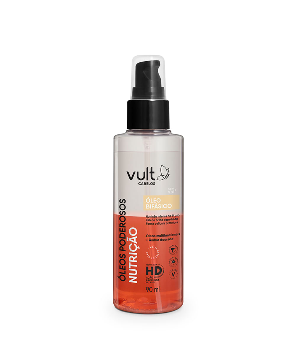 vult óleo capilar óleos poderosos nutrição  90ml