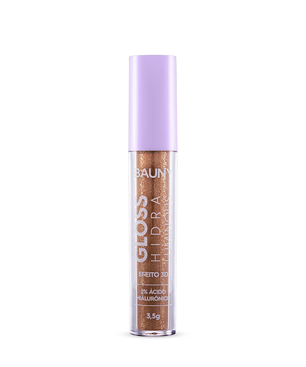 gloss 3d choco glow bauny marrom